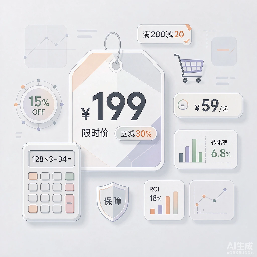 电商定价策略：让利润最大化的四种定价模型
