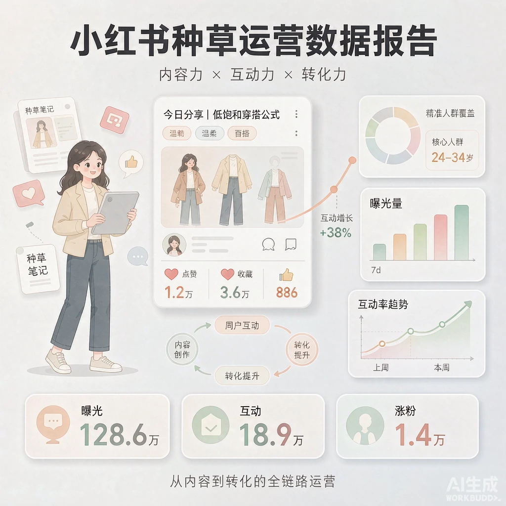 小红书种草笔记：从素人到爆文的完整路径